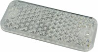 Rückstrahler 2 Stk. 37x95 mm weiss