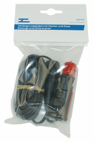 4 m rallonge avec fiche + prise