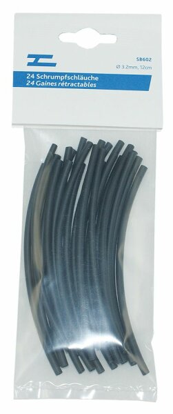 Schrumpfschlauch 24 x ø 3.2 mm 2:1 sz