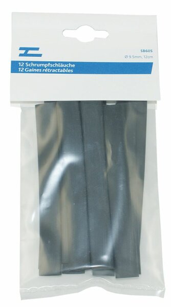Schrumpfschlauch 12 x ø 9.5 mm 2:1 sz