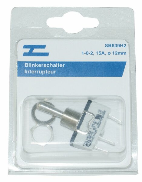 Blinkersch. Metallhebel on-off-on 15A HD