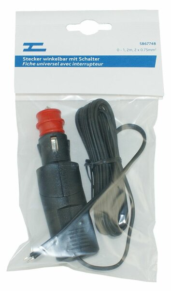 Pro Car Stecker winkelbar m. Schalter