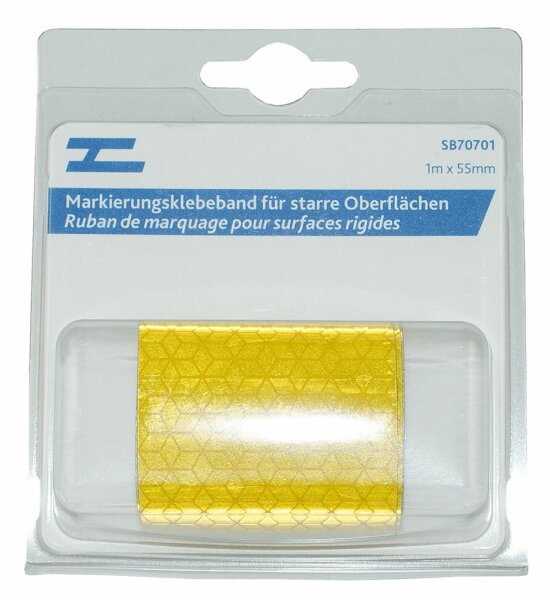 1m Markierungsklebeband Orafol gelb