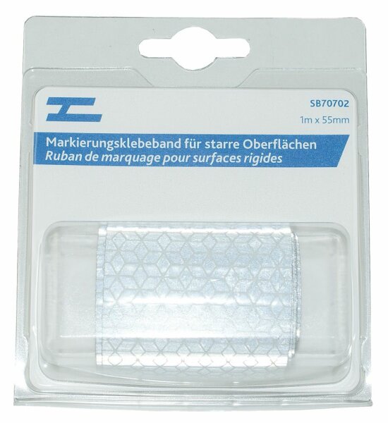 1m Markierungsklebeband Orafol weiss