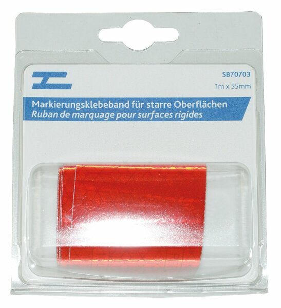 1m Markierungsklebeband Orafol rot