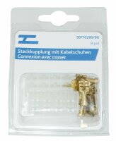 Steckkupplung 8-pol. m. Kabelschuhen