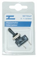 Interrupteur à bascule  noir