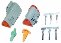 Deutsch Steckkupplung wasserdicht 3 pol.