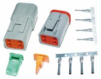 Deutsch Steckkupplung wasserdicht 4 pol.