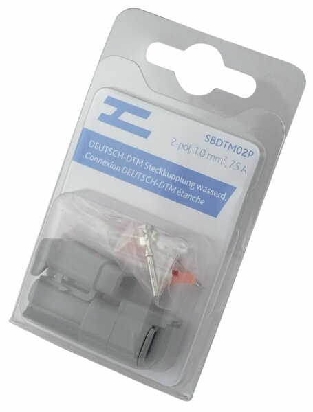"Deutsch-DTM" Steckkupplung wasserdicht 2 pol
