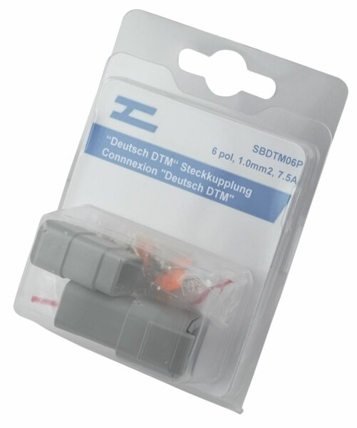 "Deutsch-DTM" Steckkupplung wasserdicht 6 pol