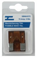 2 Maxisicherungen 70 Amp.