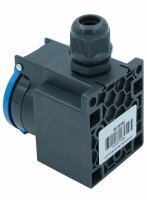 Steckdose Nass aufputz, schwarz, 1x T13, IP55