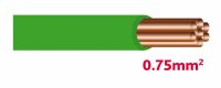 Autolichtkabel 0.75 mm2 grün