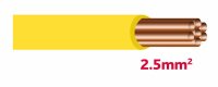 Autolichtkabel 2.5 mm2 gelb