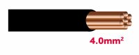 Autolichtkabel 4.0 mm2 schwarz