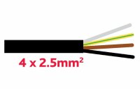 TD-Kabel 4x2.5mm schwarz