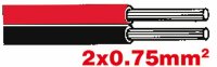 Lautsprecherkabel 2x0.75 mm sz-rt