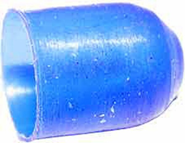 Silikonkappe blau auf Positionslampen