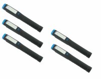 5er-Set Penlight mit 5 LEDs und Frontstrahler