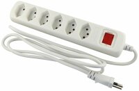 Steckerleiste 230 VAC mit 6 Steckdosen T13