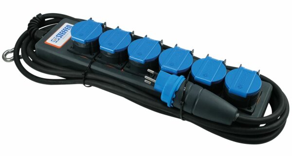 Multiprise 6 x T13, IP55