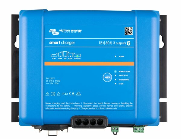 Victron - Phoenix Smart Batterieladegerät 12 V 30 A, 3 Ausgänge