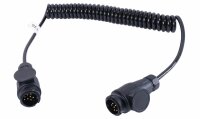 Spiralkabel 13-pol. 3.5 m mit Stecker 12 V