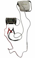 Batterieladegerät 12/24 V 25 A mit Kabelaufroller