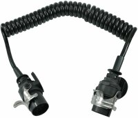 Jeu de câbles en spirale Dometic Heavy Duty pour remorque avec trois entrées de caméra