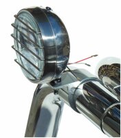 Scheinwerferhalter ø63-63.5mm Alu natur