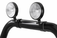 Scheinwerferhalter oval ø89mm schwarz