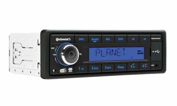 Contintental DAB+ Autoradio mit sehr geringer Einbautiefe 24 V