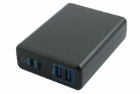 4 in 1 Tischladestation um alle Ihre USB Geräte zu...