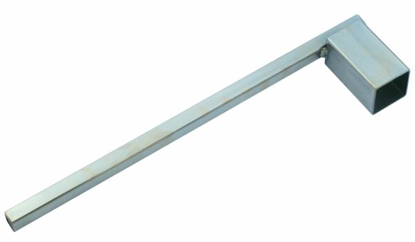 Grundhalter zu Doppelradmarkierungssatz LED, ausziehbar 400 - 650 mm, horizontale Schwenkung
