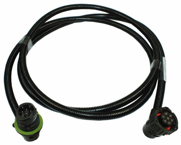 Câble rallonge feux arrières 1.0m, 7-pôles AMP