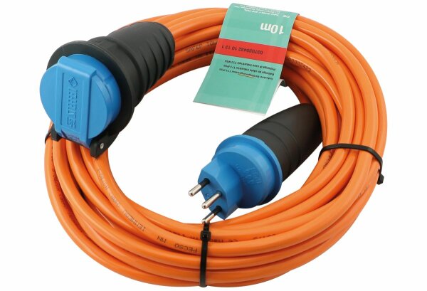 PUR - Câble de rallonge 230 VAC 10.0 m IP55