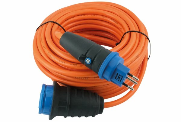 PUR-Verlängerungskabel 230 VAC 20.0 m IP55