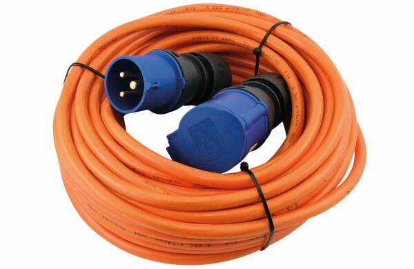 PUR-Verlängerungskabel CEE16/3 230 VAC 20.0 m