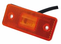 WAS - LED-Seitenmarkierleuchte 12/24V gelb