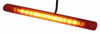 WAS - LED-Blitzleuchte gelb, ECE R65, 12/24 V
