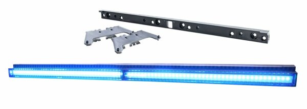 WAS - LED-Blitzleuchte blau, ECE R65, 12/24 V