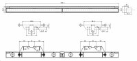 WAS - LED-Blitzleuchte blau, ECE R65, 12/24 V