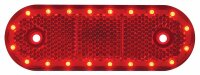 WAS - LED-Positionsleuchte 12/24V rot