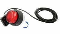 WAS - drehbare LED-Umrissleuchte rt/ws 12/24 V w54