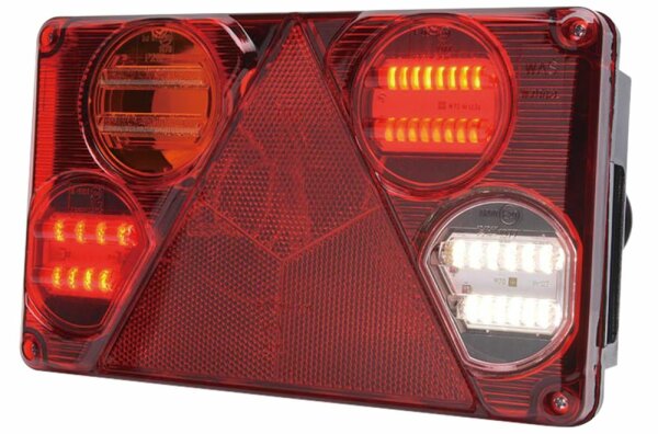 WAS - Hybrid-Schlussleuchte 12/24 V links