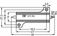 Drahtwiderstand für 24V 21W