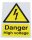 Warnschild, DANGER HIGH VOLTAGE !