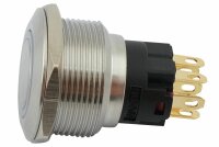 Drucktaster mit LED-Beleucht. rot/grün 12/24 V