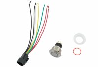 Drucktaster mit LED-Beleucht. rot/grün 12/24 V